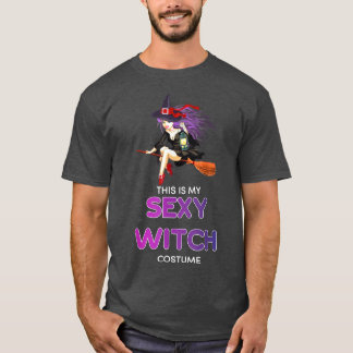 T-shirt Costume de sorcière d'Halloween 