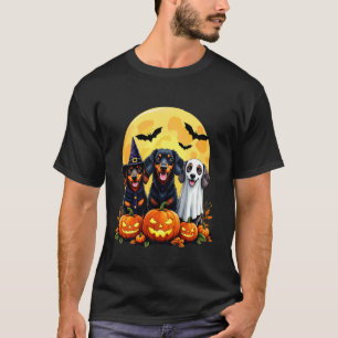 T-shirt Costume de sorcière fantôme d'Halloween pour tecke