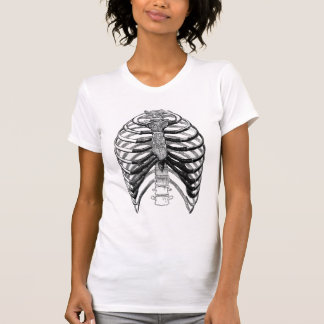 T-shirt Costume de squelette de Halloween