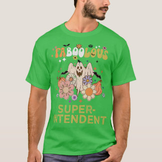 T-shirt Costume de surintendant FABOOLOUS C'est mon Éffray
