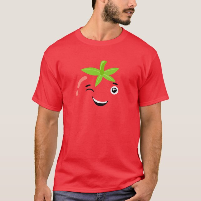 T-shirt Costume de tomate Prétendre que je suis une tomate (Devant)