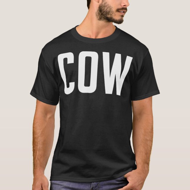 T-shirt Costume de vache (Devant)