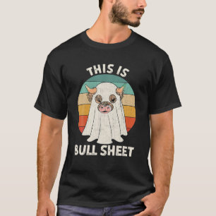 T-shirt Costume de vache fantôme drôle d'Halloween C'est u