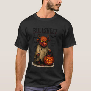 T-shirt Costume de vache fantôme drôle Halloween effrayant