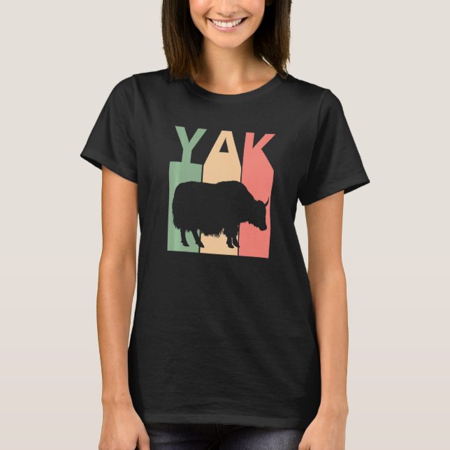 T-shirt Costume de yak amusant (Devant)