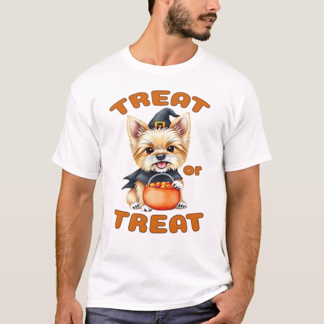 T-shirt Costume de Yorkshire Terrier pour Halloween �Frian (Devant)
