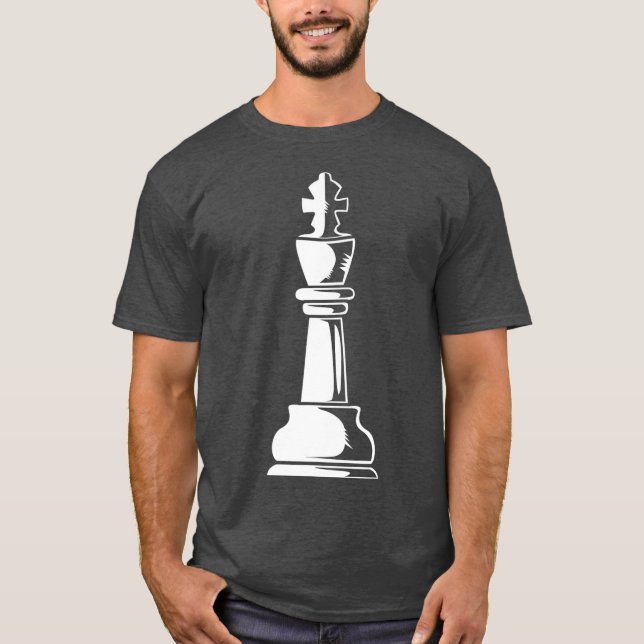 T-shirt Costume d'échecs Club d'échecs King Chess Piece (Devant)