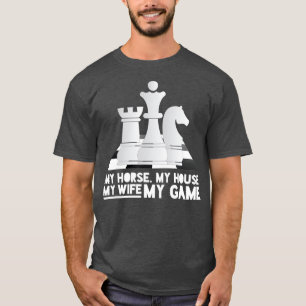 T-shirt Costume d'échecs King Queen Bishop Joueur d'éche