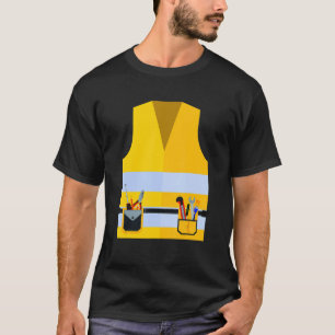 T-shirt Costume d'électricien Costume d'Halloween Cute Boy