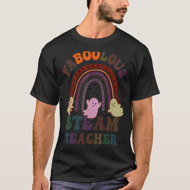 T-shirt Costume D'ENSEIGNANT À LA VAPEUR FABOOLOUS C'Est M (Devant)