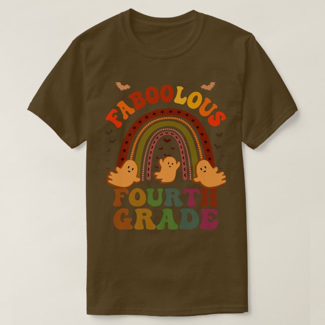 T-shirt Costume D'ENSEIGNANT DE 4E CLASSE super (Design devant)
