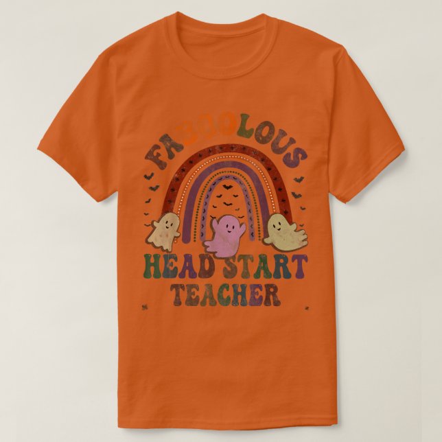 T-shirt Costume d'enseignant de TÊTE FABOOLOUS de rétrovis (Design devant)