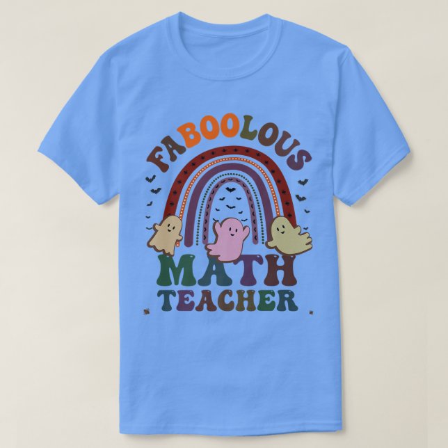 T-shirt Costume D'ENSEIGNANT EN MATHS FABOOLOUS C'Est Mon  (Design devant)