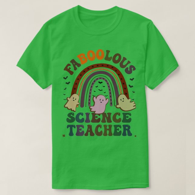 T-shirt Costume D'ENSEIGNANT EN SCIENCE FABOOLOUS C'Est Mo (Design devant)