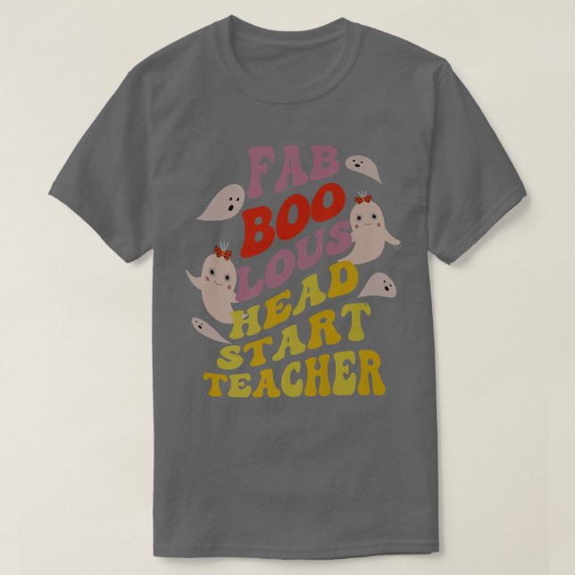 T-shirt Costume D'ENSEIGNANT Fabou HEAD START This Is My S (Design devant)