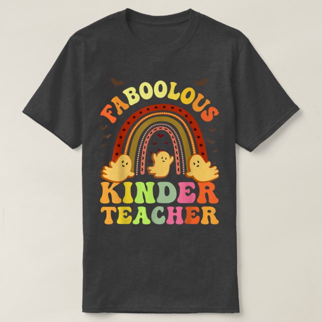 T-shirt Costume D'ENSEIGNANT RÉtro FABOOLOUS KINDER Voici  (Design devant)