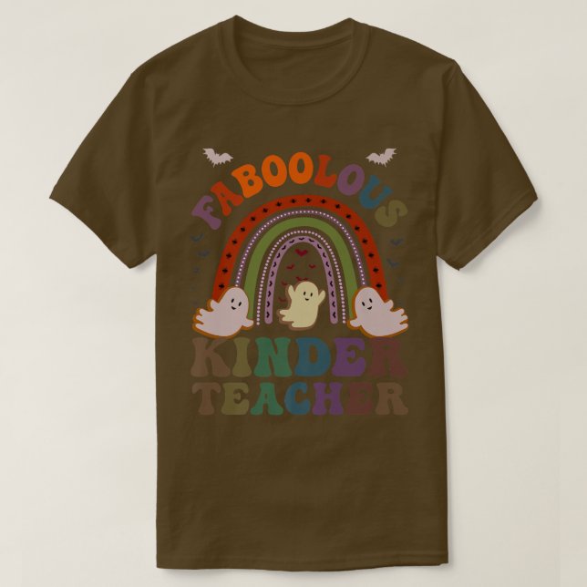 T-shirt Costume D'ENSEIGNANT RÉtro FABOOLOUS KINDER Voici  (Design devant)