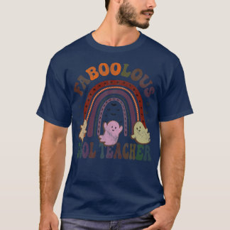 T-shirt Costume D'ENSEIGNANT vintage FaBOOlous ESOL Voici 