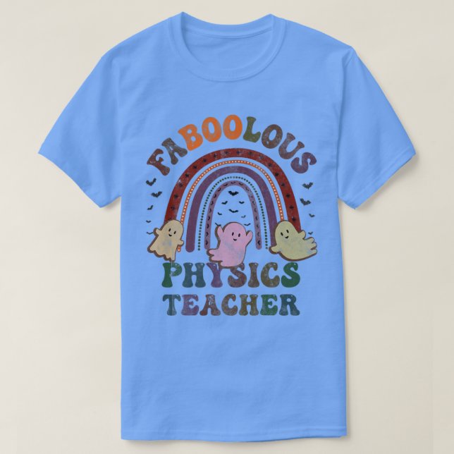 T-shirt Costume d'enseignant vintage FaBOOlous PHYSICS Voi (Design devant)