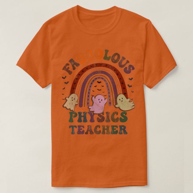 T-shirt Costume d'enseignant vintage FaBOOlous PHYSICS Voi (Design devant)