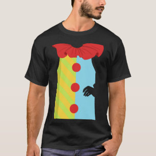 T-shirt Costume déplaisant de Halloween de clown de tueur