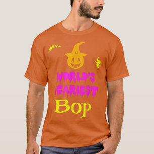 T-shirt Costume d'Halloween Bop le plus effrayant au monde