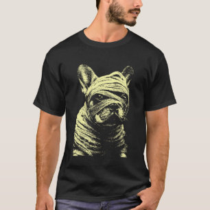 T-shirt Costume d'Halloween de Bouledogue Français Effraya