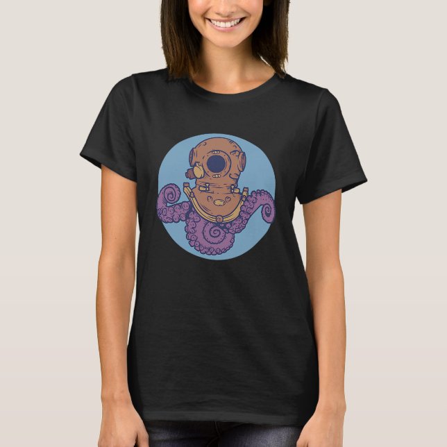T-shirt Costume d'Halloween de pieuvre (Devant)