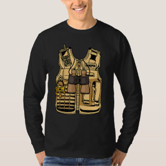 T-shirt Costume d'Halloween de soigneur de zoo Safari de l