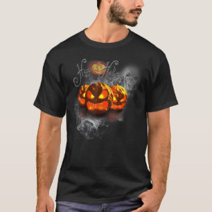 T-shirt Costume d'Halloween Éffrayant vintage