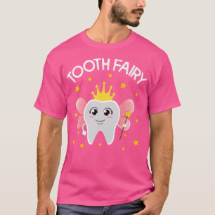 T-shirt Costume D'Halloween Fée À Dents Mignonnes Pour Fem