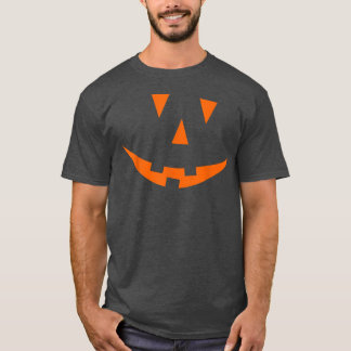 T-shirt Costume d'Halloween Jack O'Lantern Citrouille