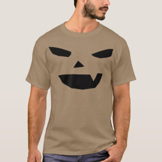 T-shirt Costume d'Halloween Jack O'Lantern Citrouille visa