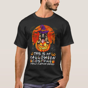 T-shirt Costume d'Halloween Je suis vraiment un berger all