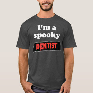 T-shirt Costume d'Halloween Lazy - Je suis un dentiste éff
