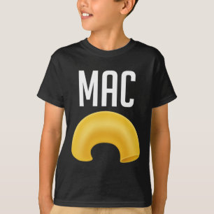 T-shirt Costume D'Halloween Macaroni Et Fromage Fun Corres