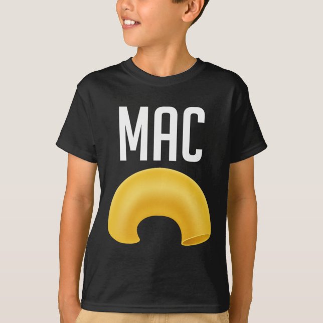 T-shirt Costume D'Halloween Macaroni Et Fromage Fun Corres (Devant)