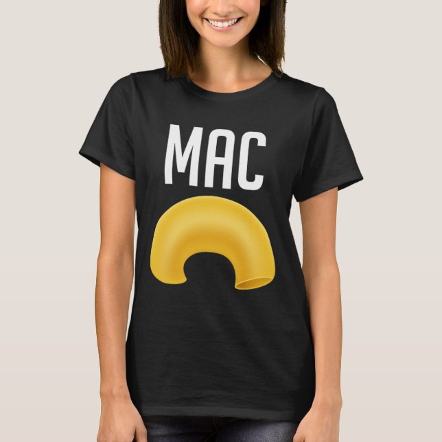 T-shirt Costume D'Halloween Macaroni Et Fromage Fun Corres (Devant)