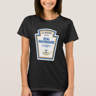 T-shirt Costume d'Halloween Mayonnaise Groupe d'Assaisonne