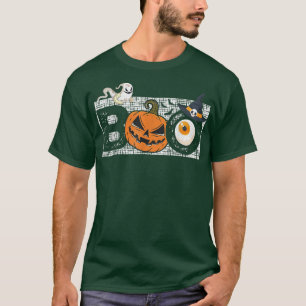 T-shirt Costume d'Halloween mignonne Araignées, Fantôme, P