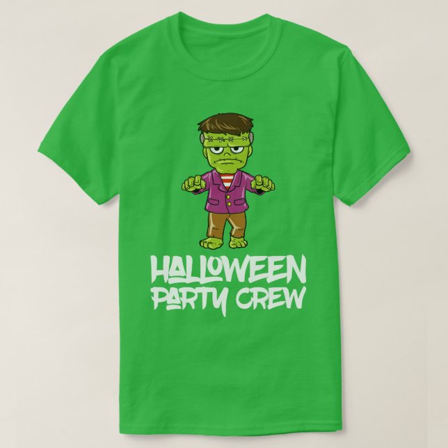 T-shirt Costume d'Halloween Monster Zombie (Design devant)