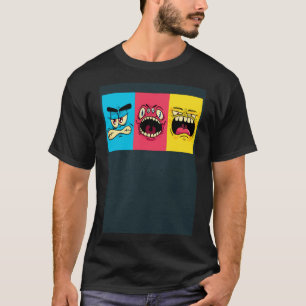 T-shirt Costume d'Halloween monstre pour les écoliers Cycl