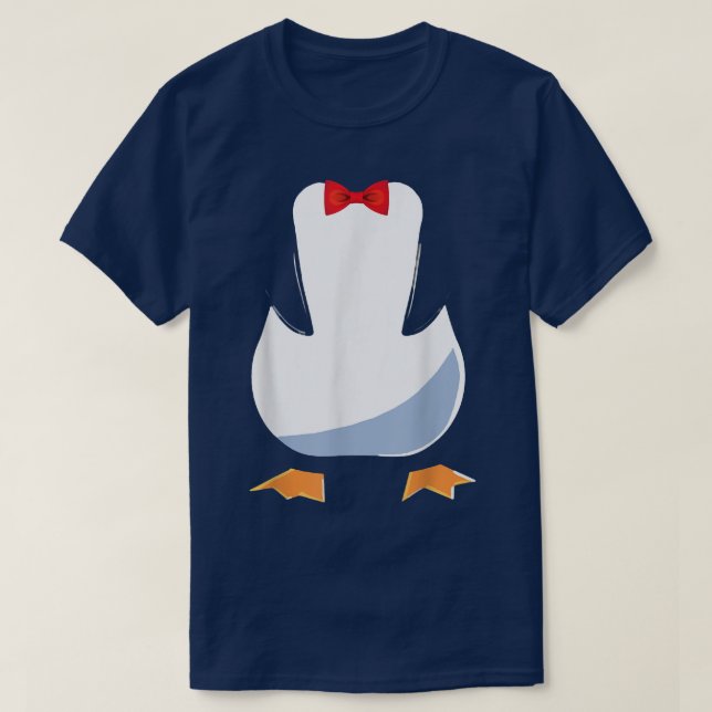 T-shirt Costume d'Halloween Penguin Tuedo Tu (Design devant)
