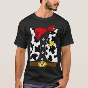 T-shirt Costume d'Halloween Sheriff Chérif aux cow-boys oc
