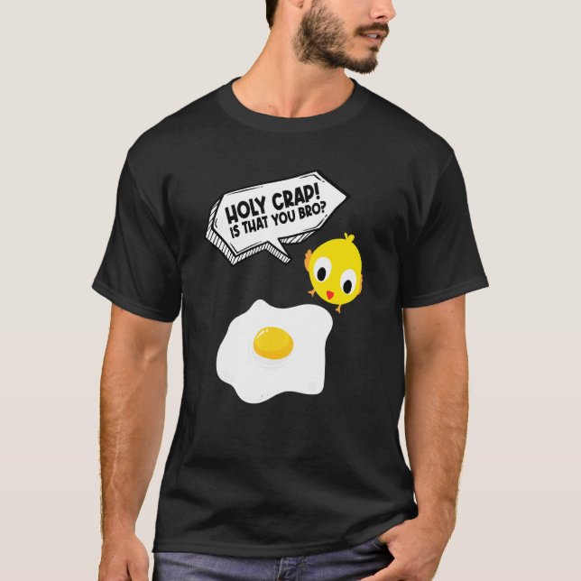 T-shirt Costume d'œuf frit et de poulet (Devant)