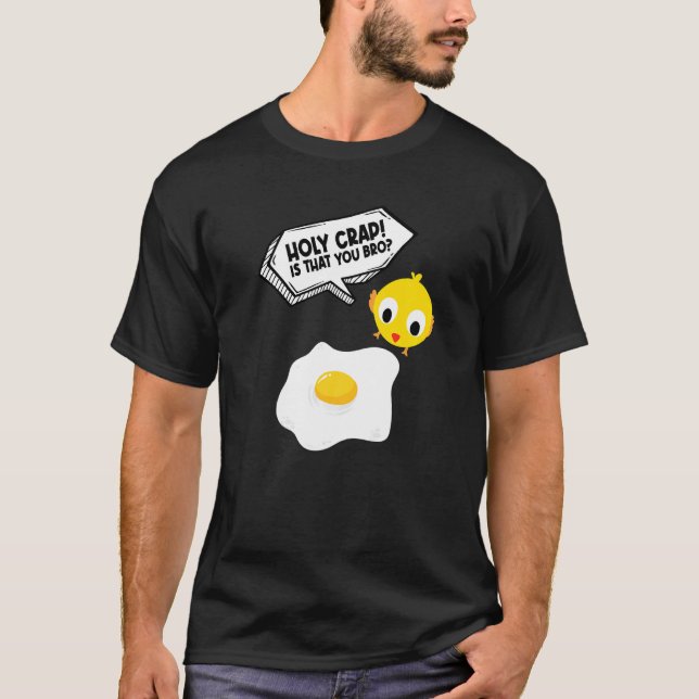 T-shirt Costume d'œuf frit et de poulet (Devant)