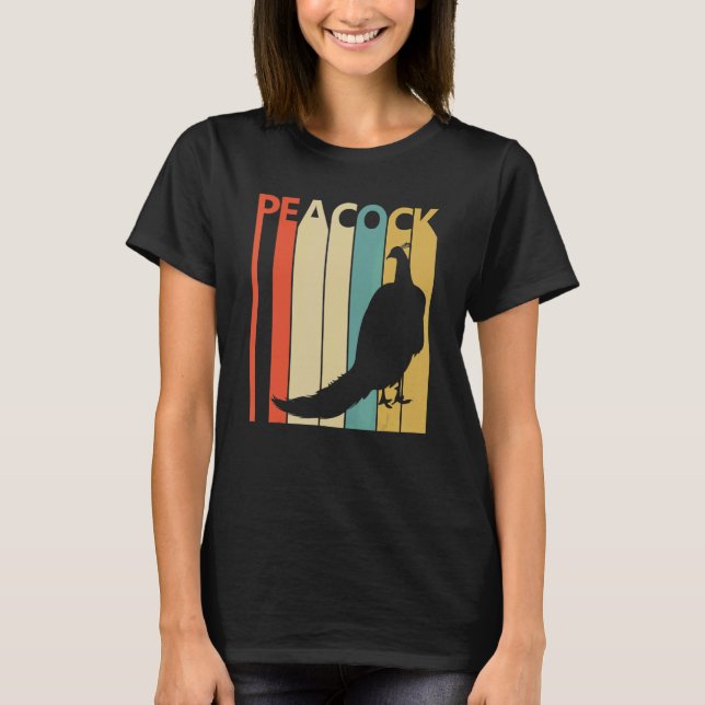 T-shirt Costume d'oiseau de paon (Devant)
