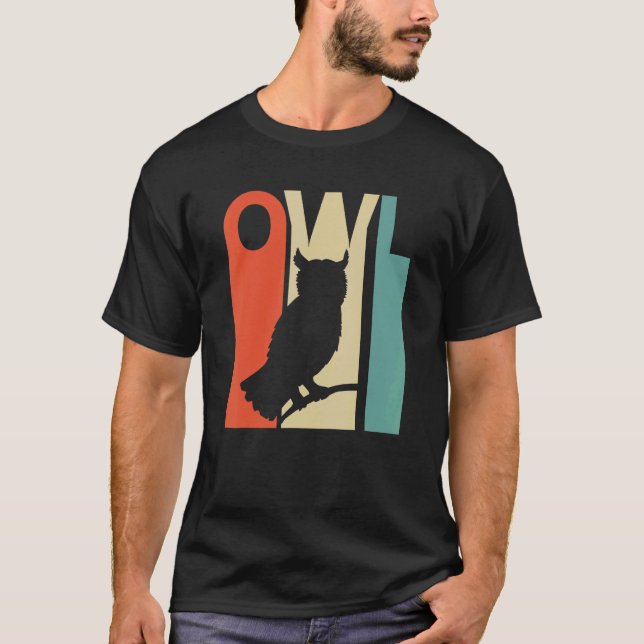 T-shirt Costume d'oiseau d'hibou (Devant)