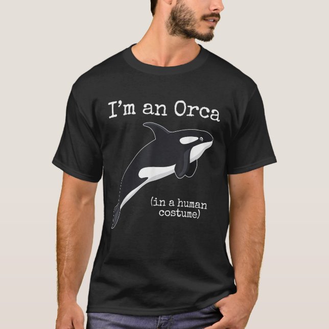 T-shirt Costume d'Orca Killer Whale Je suis un Orca dans u (Devant)