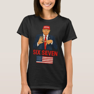 T-shirt Costume drôle d'élection Six Sept Meme Trump 67